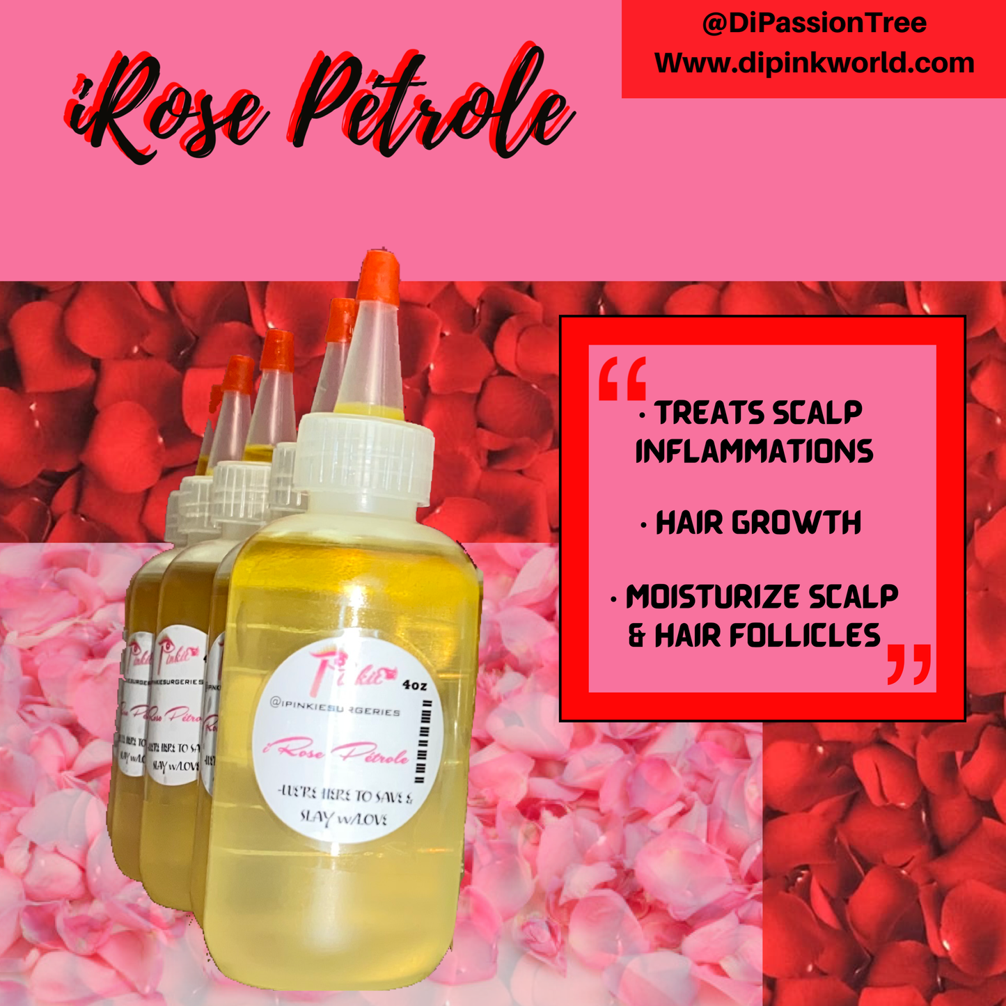 iRose Pétrole 4OZ