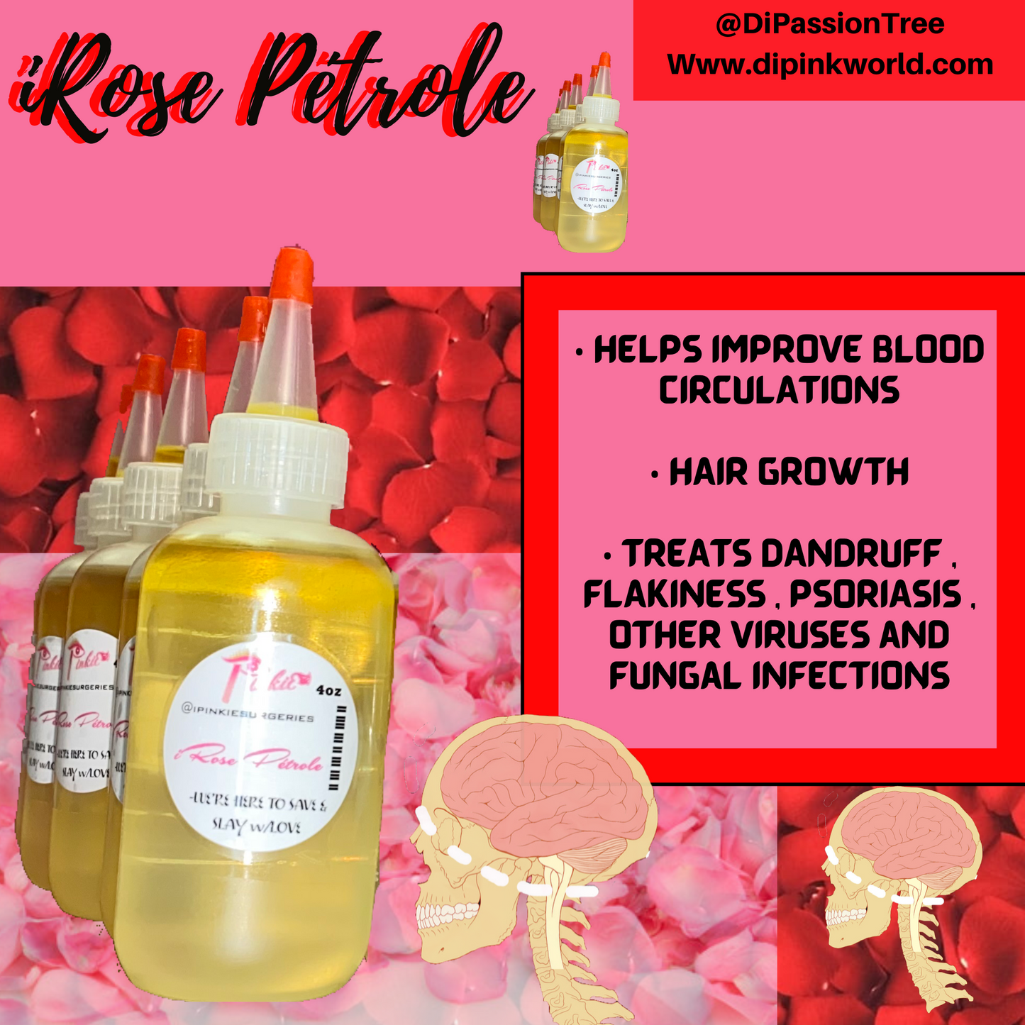 iRose Pétrole 4OZ