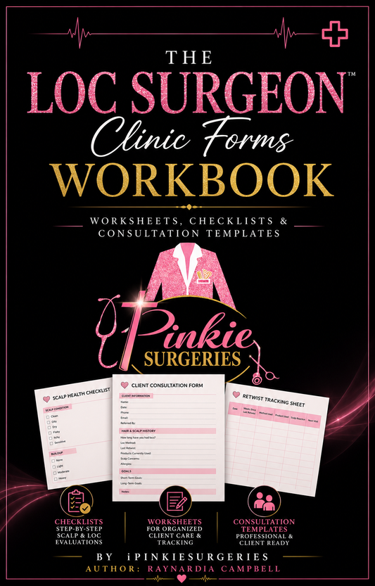 THE LOC SURGEON™ Clinic Forms Workbook  Worksheets, Checklists & Consultation Templates