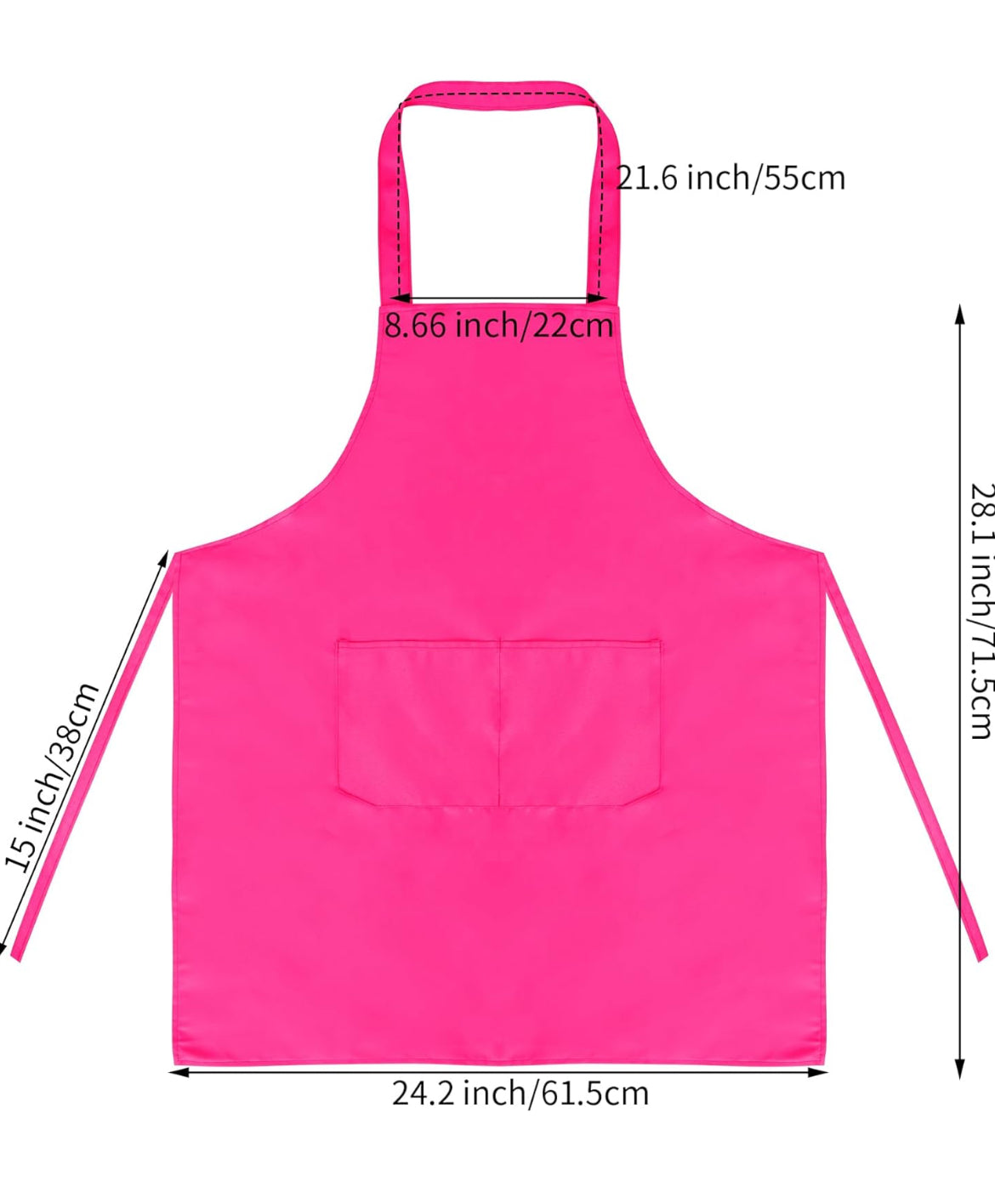 1 Adult Apron with Pockets