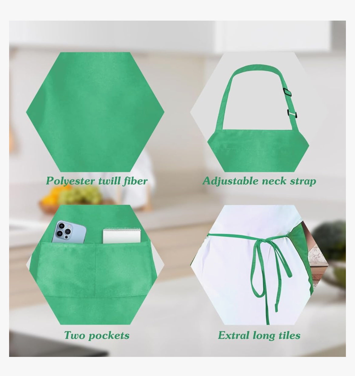 1 Adult Apron with Pockets